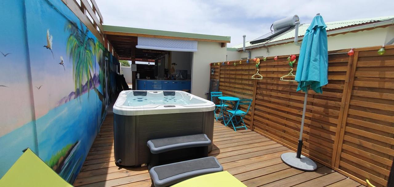 "Chez Claudia "Charmant Logement Avec Jacuzzi Privatif En Toute Intimite Sur Belle Terrasse Exterieure En Bois Et Piscine Courcelles Екстер'єр фото